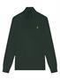 Lyle and Scott Cotton Merino Quarter Zip Jumper X311 Argyle Teal