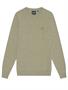 Lyle and Scott Lambswool Blend Crew Neck Jumper KN2114V X316 Sage Uniform