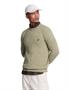 Lyle and Scott Lambswool Blend Crew Neck Jumper KN2114V X316 Sage Uniform