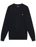 Lyle and Scott Lambswool Blend Crew Neck Jumper KN2114V Z56 Dark Navy