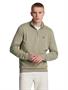 Lyle and Scott Loopback Quarter Zip Sweat X309 Sage Uniform