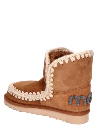 Mou Eskimo 18 Glitter Logo Mid Cognac