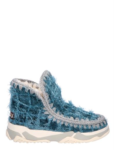 Mou Eskimo Trainer Overstitching Agapet Blue