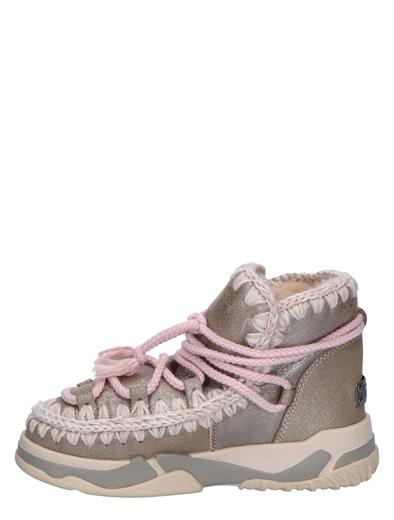 Mou Eskimo Trainer Scoubidou Lace Gold