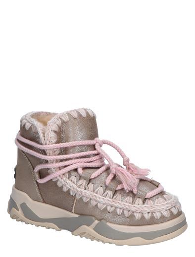 Mou Eskimo Trainer Scoubidou Lace Gold