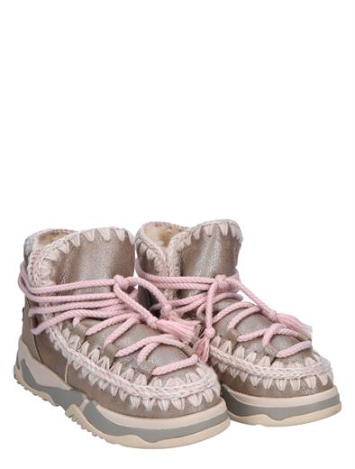 Mou Eskimo Trainer Scoubidou Lace Gold