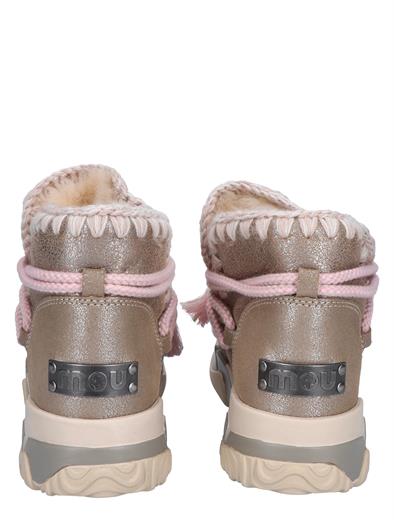 Mou Eskimo Trainer Scoubidou Lace Gold