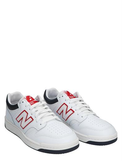 New Balance 480 White Navy 