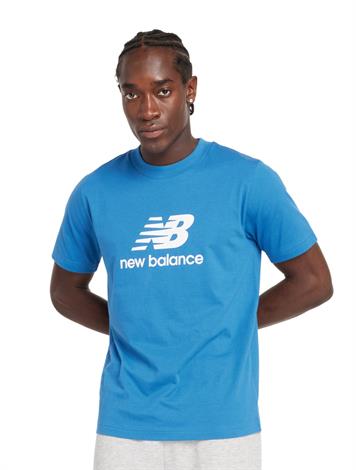 New Balance Essential Logo Tee Blue Agate