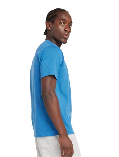 New Balance Essential Logo Tee Blue Agate