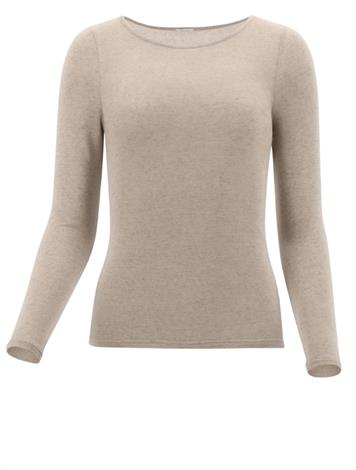 Oroblu Perfect Line Cashmere T-shirt Long Sleeve 1600 Beige