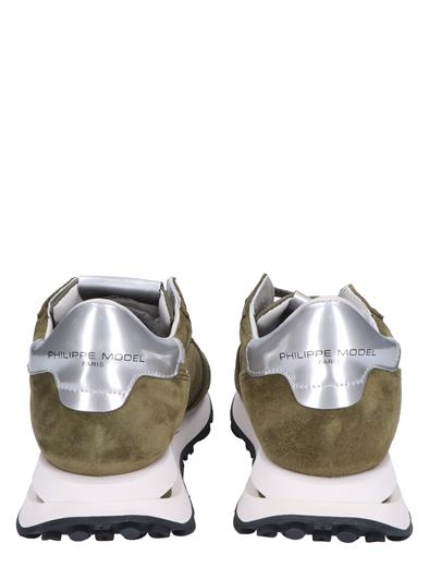 Philippe Model Tropez Haute Sneaker Women Daim Militaire