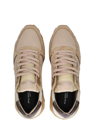 Philippe Model Tropez Haute Sneaker Women West Mixage Beige