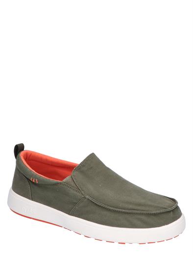 Pitas Ischa Hi-Grip Slip-On Shoes Kaki