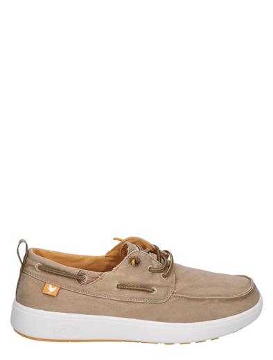 Pitas Maui H-Grip Boat Shoes Beige