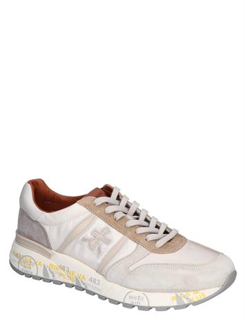 Premiata Lander Men 6633 White Beige