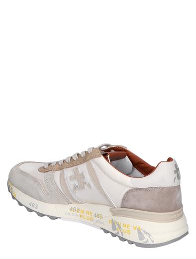 Premiata Lander Men 6633 White Beige