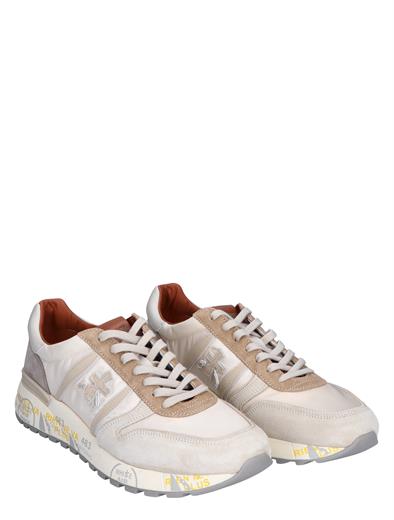 Premiata Lander Men 6633 White Beige