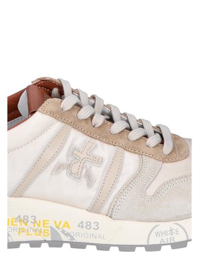 Premiata Lander Men 6633 White Beige