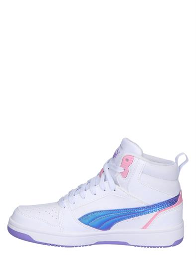 Puma Rebound V6 Mid Bouncy White Lavender Mauve