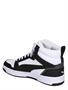 Puma Rebound V6 Mid Jr White Black Shadow Grey