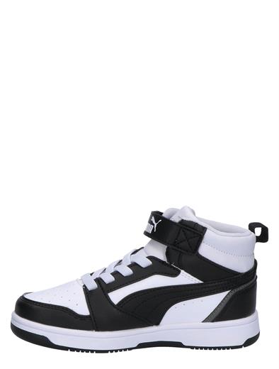 Puma Rebound V6 Mid White Black Grey