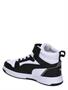 Puma Rebound V6 Mid White Black Grey