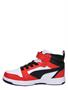 Puma Rebound V6 Mid White Black Red