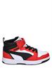 Puma Rebound V6 Mid White Black Red