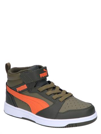 Puma Rebound V6 WTR Velcro Dark Olive Maple Syrup