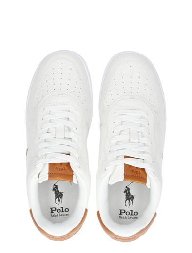 Ralph Lauren Master Court PP White Tan