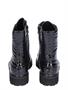 Rapid Soul Verine Black Patent Croco