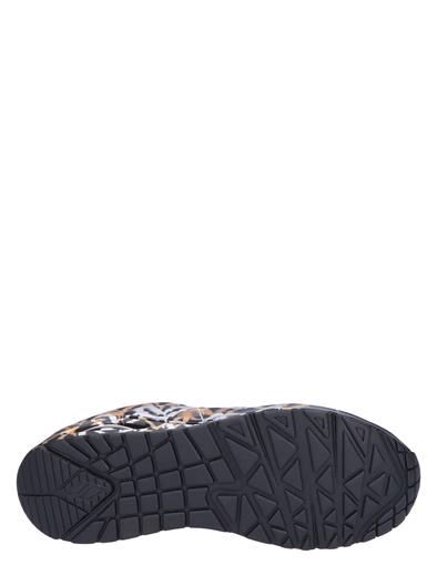 Skechers Goldcrown Uno Metallic Love Black Gold