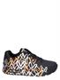 Skechers Goldcrown Uno Metallic Love Black Gold