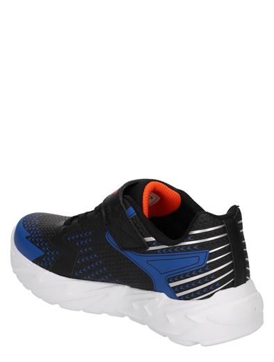 Skechers S Lights Flex Glow Bolt Black Blue