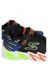 Skechers S Lights Flex Glow Bolt Black Blue