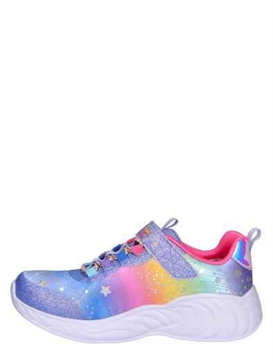 Skechers S-Lights Unicorn Dreams Blue Metallic