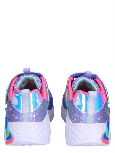 Skechers S-Lights Unicorn Dreams Blue Metallic