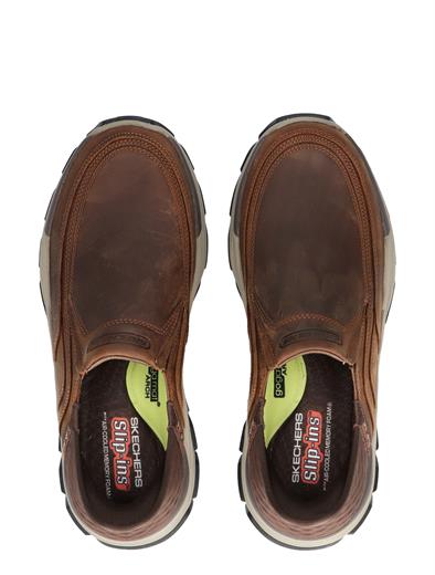 Skechers Slip In Respected Brown