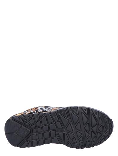 Skechers Uno Lite Metallic Love Goldcrown Black Gold