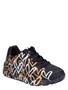 Skechers Uno Lite Metallic Love Goldcrown Black Gold