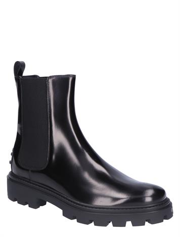 Tod's Chelsea Boot in Leather Black