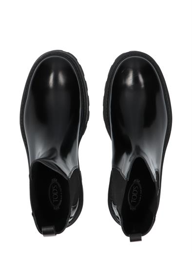 Tod's Chelsea Boot in Leather Black