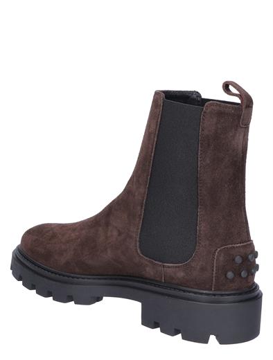 Tod's Chelsea Boot in Suede Brown