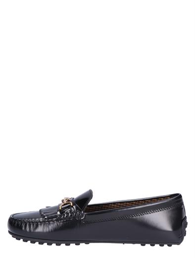 Tod's City Gommino Driving Shoe in Leather Black