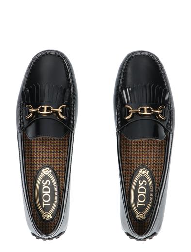 Tod's City Gommino Driving Shoe in Leather Black