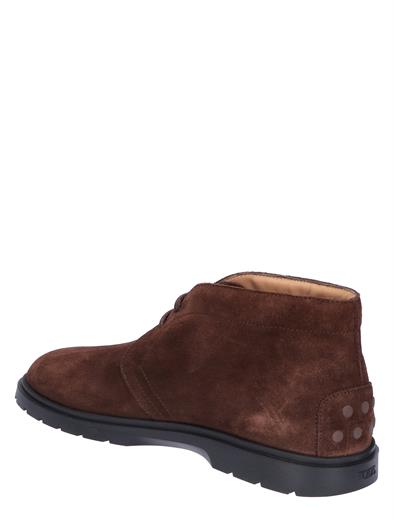 Tod's Dessert Boot in Suede Marrone Africa