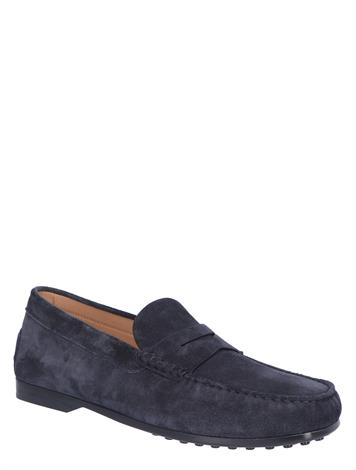 Tod's Loafers in Suede Blue