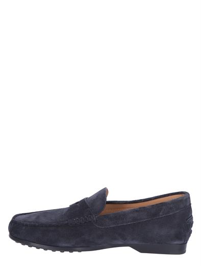 Tod's Loafers in Suede Blue