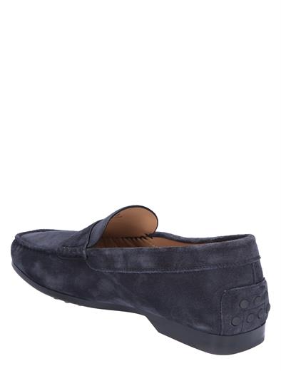 Tod's Loafers in Suede Blue